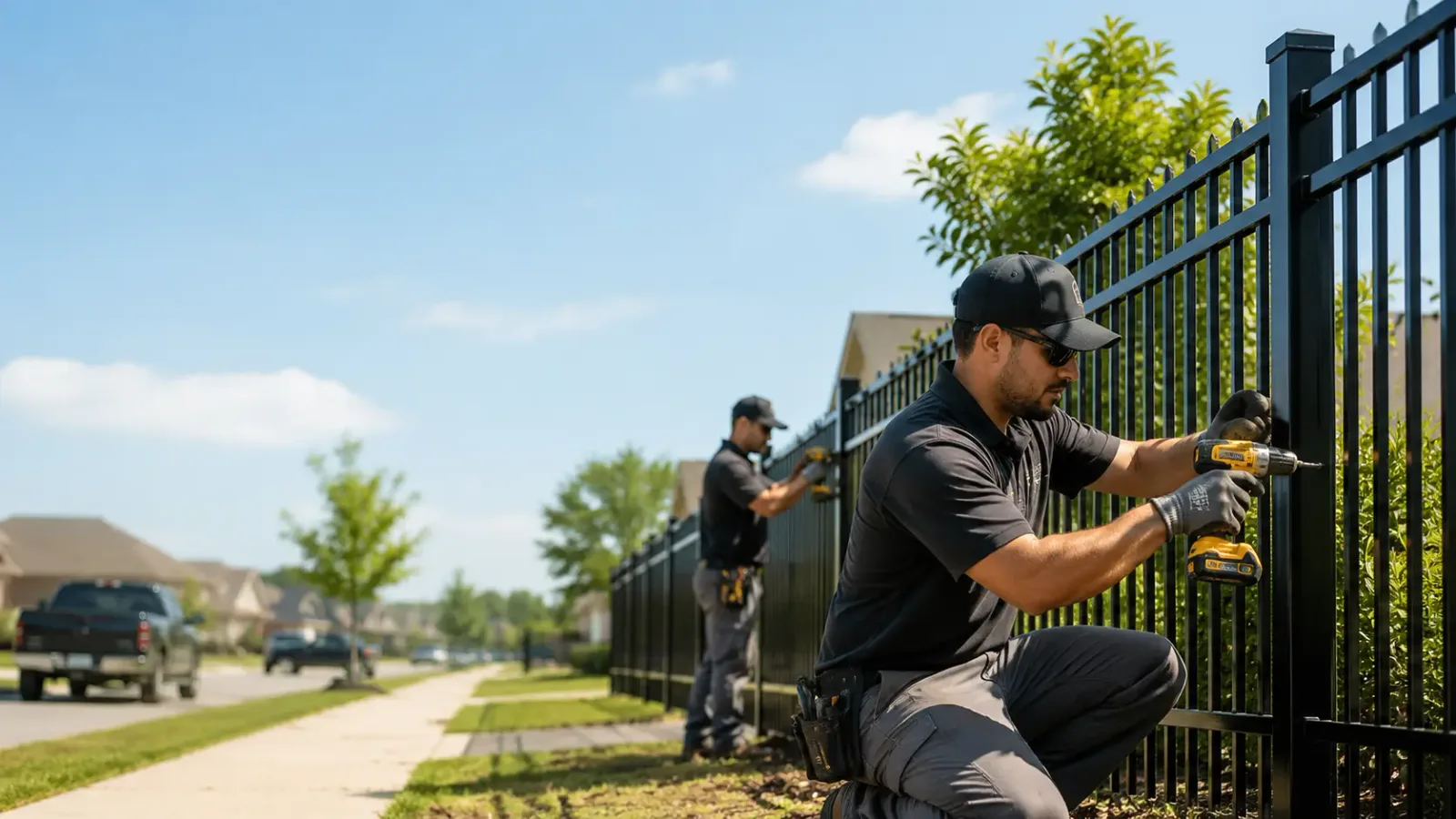 Metal Fence Installation in Summerhill, PA